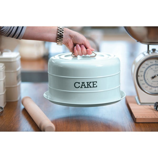 Tortiera di latta blu Nostalgia, ⌀ 28,5 cm Living Nostalgia - Kitchen Craft-image-1