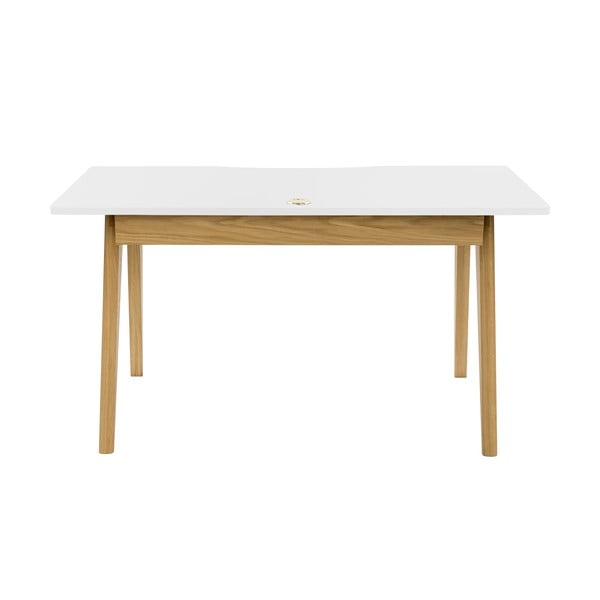 Scrivania con effetto rovere 70x140 cm Nice – Woodman-image-3