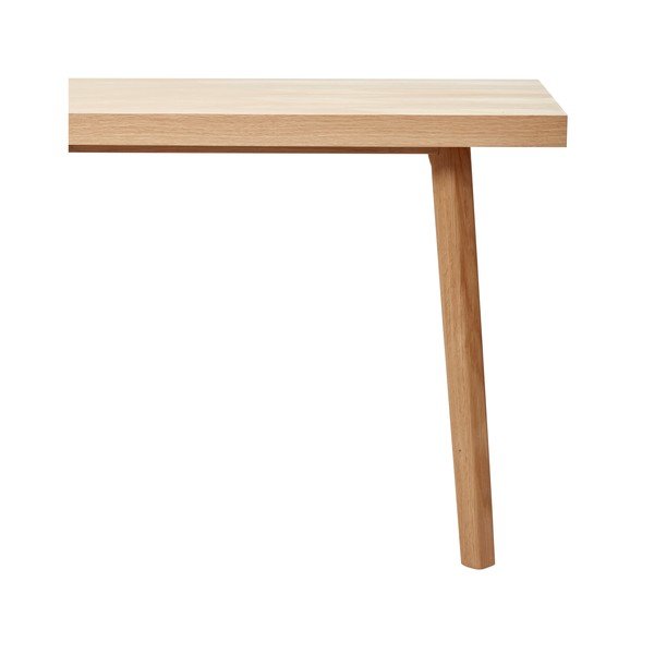 Tavolo da pranzo con effetto rovere 100x200 cm Herringbone – Hübsch-image-2