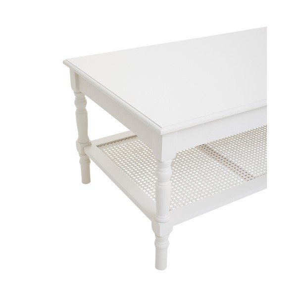 Tavolino da salotto bianco 60x120 cm Heritage – Premier Housewares-image-4