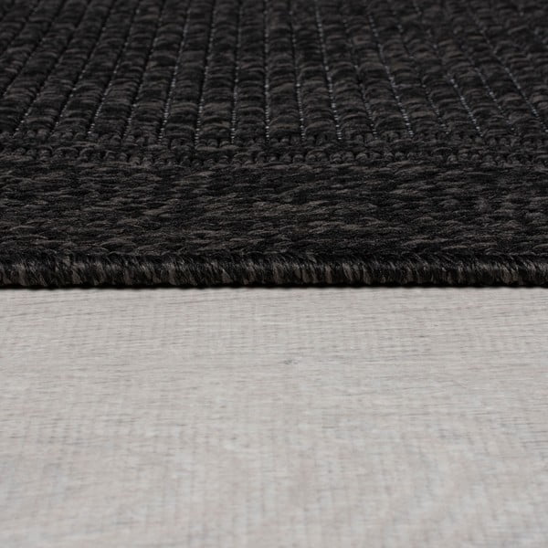 Tappeto per esterni grigio scuro 160x230 cm Weave - Flair Rugs-image-4