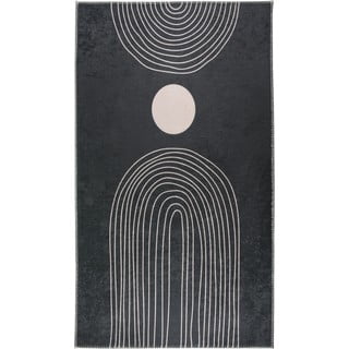 Tappeto lavabile antracite 80x150 cm - Vitaus