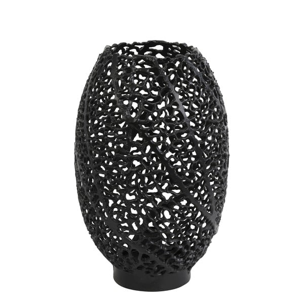 Lampada da tavolo nera (altezza 40 cm) Sinula - Light & Living