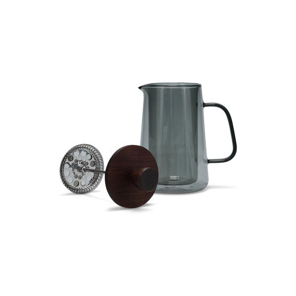 Caffettiera grigio in vetro 350 ml Luma – S|P Collection-image-2