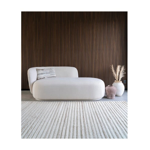 Tappeto in lana tessuto a mano color crema 60x90 cm Mango - House Nordic-image-1