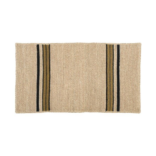 Tappeto beige in erba marina 70x130 cm Sumatra – Côté Table-image-1