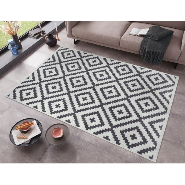 Tappeto beige-grigio , 80 x 150 cm Douce - Ragami-image-1