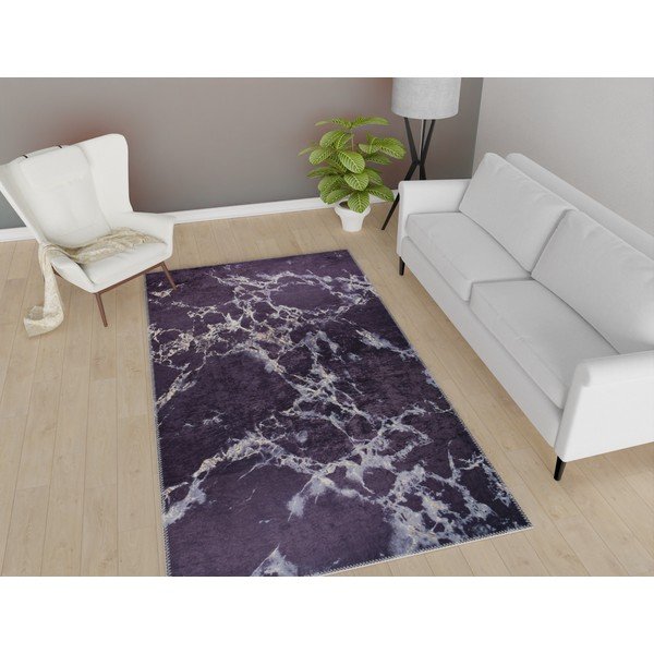 Tappeto grigio 140x80 cm - Vitaus-image-1