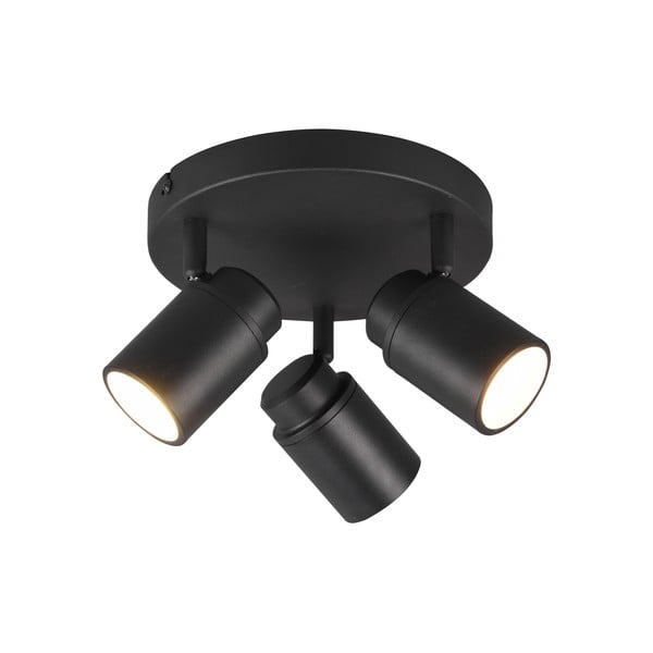 Faretto in metallo nero opaco Angelo - Trio-image-4