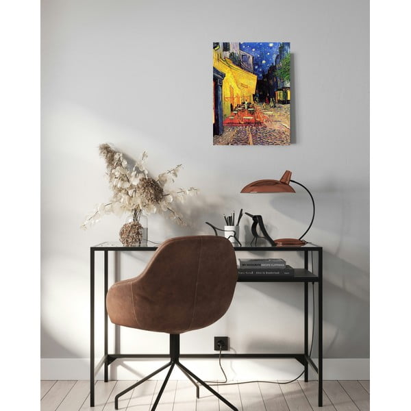 Riproduzione di Vincent van Gogh - Terrazza del caffè, 30 x 40 cm Vincent van Gogh - Cafe Terrace - Fedkolor-image-1