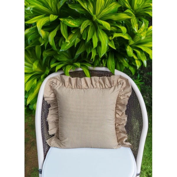 Federa decorativa in cotone 45x45 cm Ruffled – Mila Home-image-1