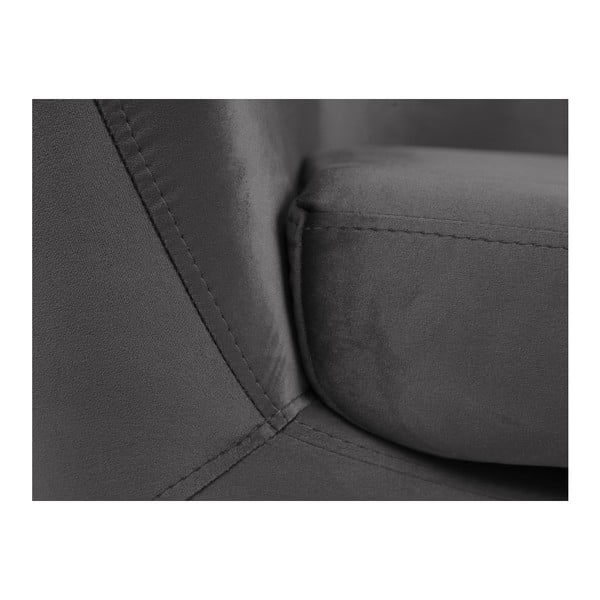 Poltrona Amelie grigia - Mazzini Sofas-image-1