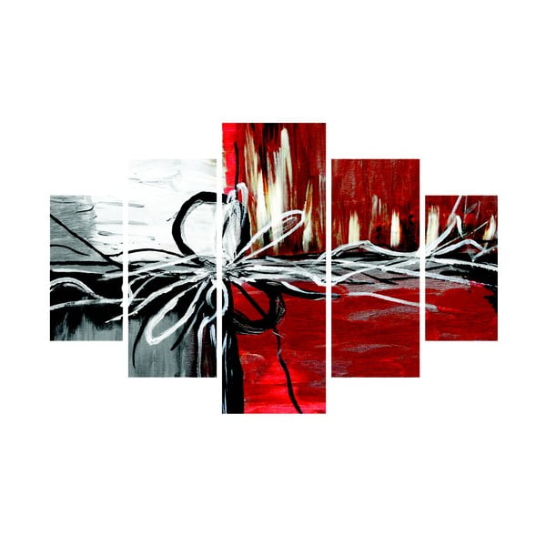 Quadro a più parti Caos, 92 x 56 cm - Wallity