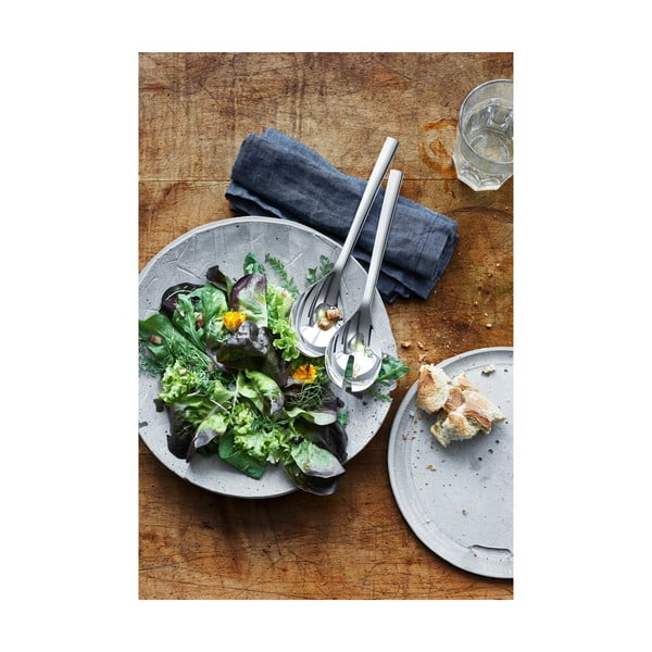 Set di 2 posate da insalata in acciaio inox, lunghezza 25 cm Nuova - WMF-image-1