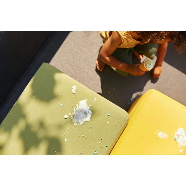 Pouf da giardino verde Alex - Hartman-image-3