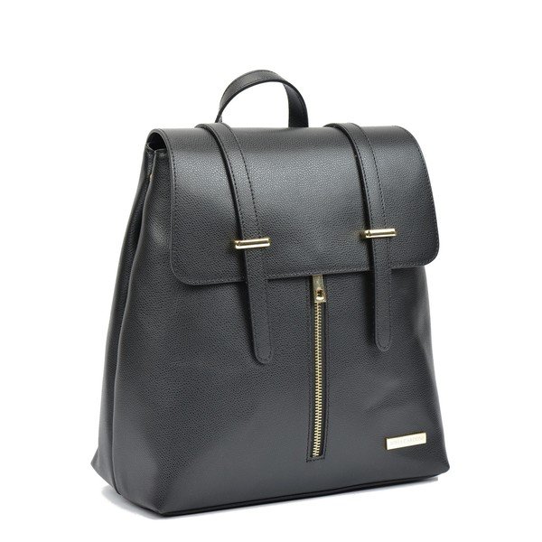 Zaino in pelle nera Gina - Sofia Cardoni-image-2