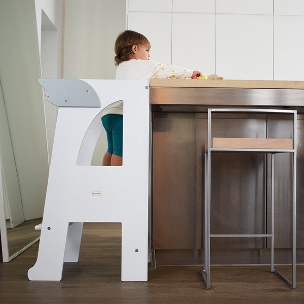 Alettoni supplementari grigi per la torre di apprendimento Montessori - Rocket Baby-image-3