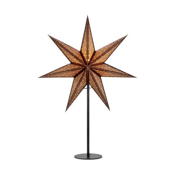 Decorazione luminosa natalizia marrone   - Markslöjd