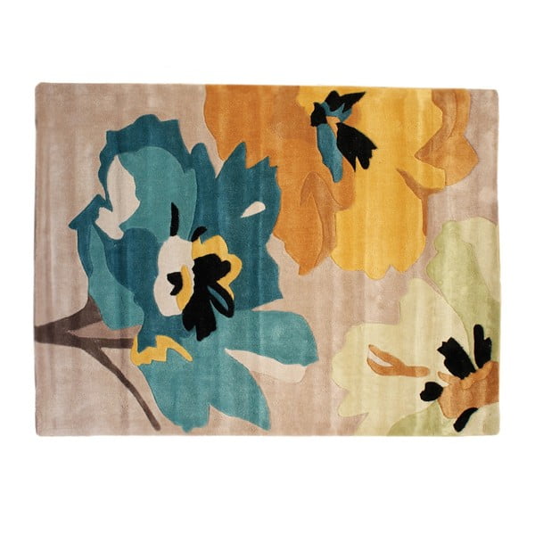 Tappeto Bloom 120x170 cm, blu - Flair Rugs-image-2
