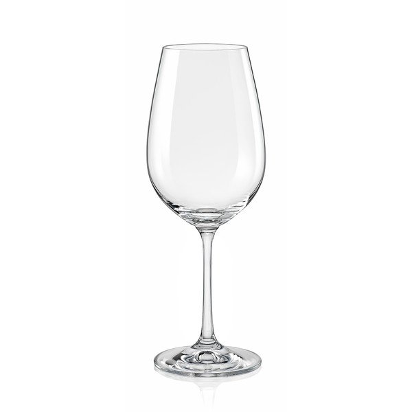 Set di 6 bicchieri da vino , 550 ml Viola - Crystalex