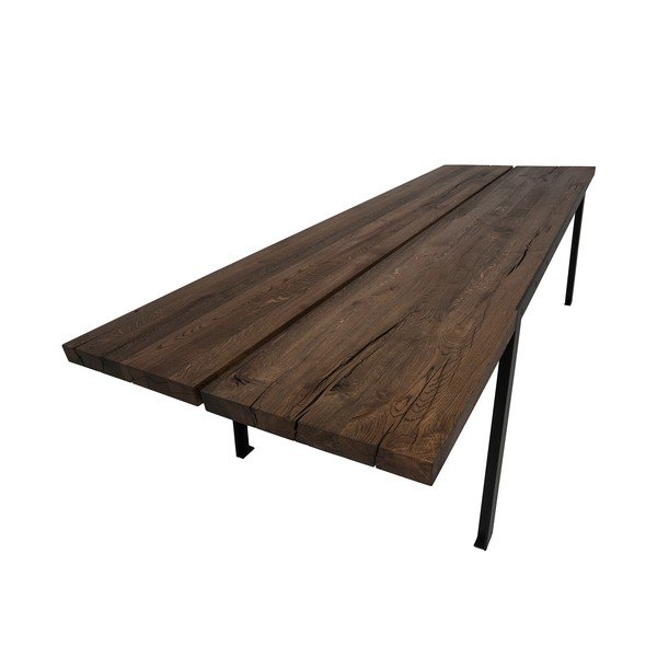 Dřevěný jídelní stůl Canett Aspen, c290 cm-image-3