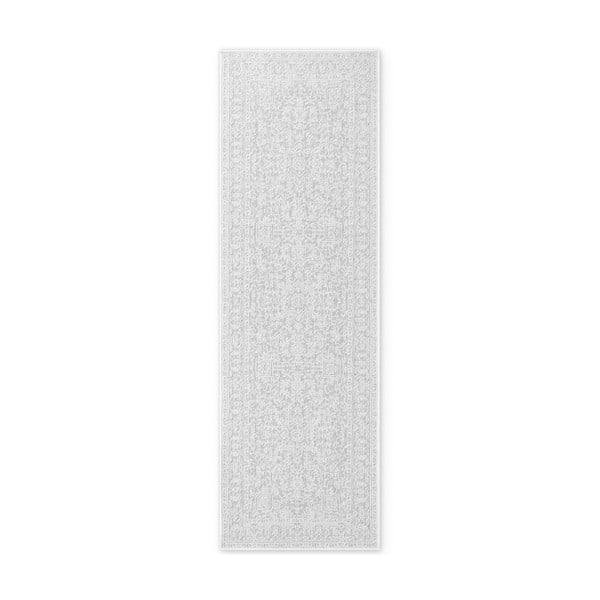 Passatoia da interno ed esterno grigia/avorio 80x250 cm Duet Kona – NORTHRUGS