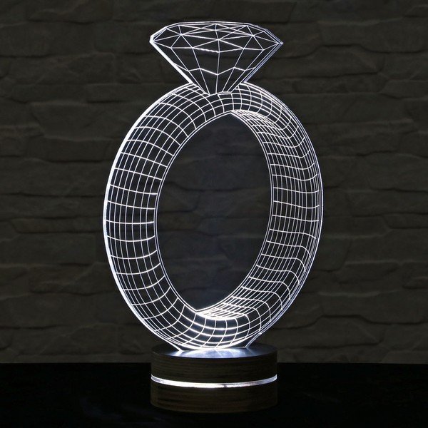 3D stolní lampa Ring-image-1
