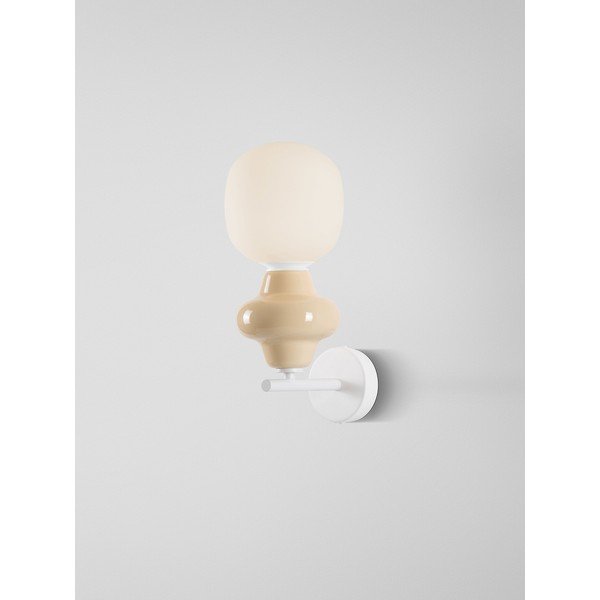 Lampada da parete bianca in ceramica Clio – Nova Luce-image-3