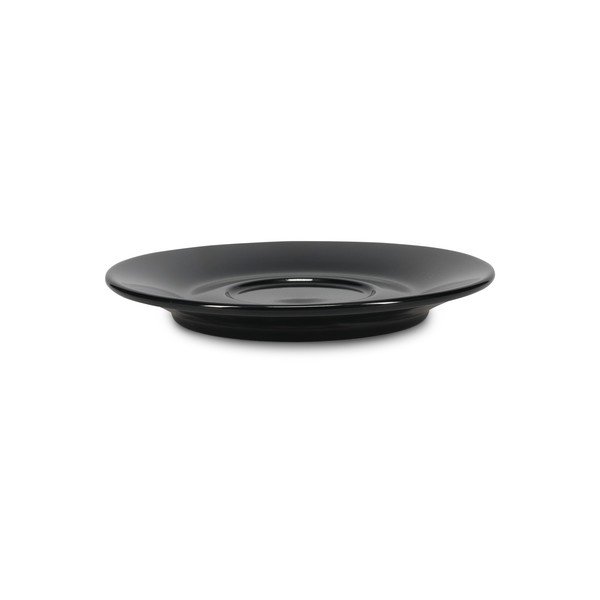 Piattino nero in porcellana ø 15,5 cm Barista – BonBistro-image-3
