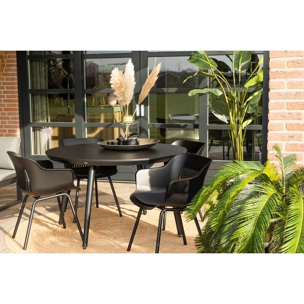 Tavolo da pranzo rotondo da giardino ø 128 cm Sophie - Hartman-image-4