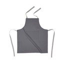 Grembiule da cucina in cotone grigio - Tiseco Home Studio