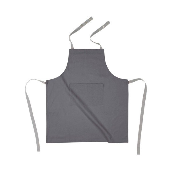 Grembiule da cucina in cotone grigio - Tiseco Home Studio