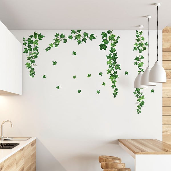 Adesivo da parete 40x90 cm Hanging Ivy - Ambiance
