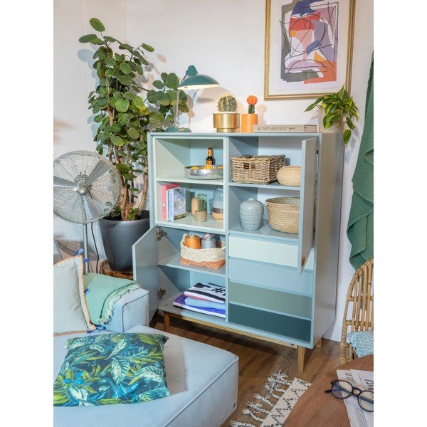 Cassettiera verde chiaro , 114 x 137 cm Color Box - Tom Tailor-image-1
