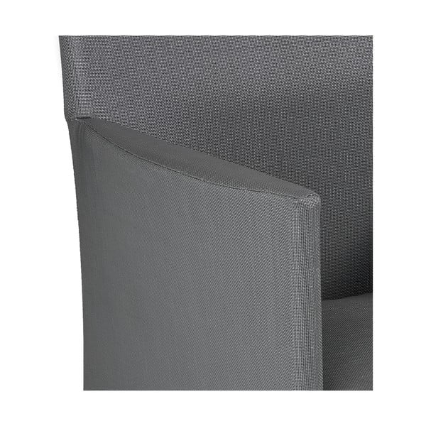 Sedia da giardino in metallo grigio Bali - Tomasucci-image-4