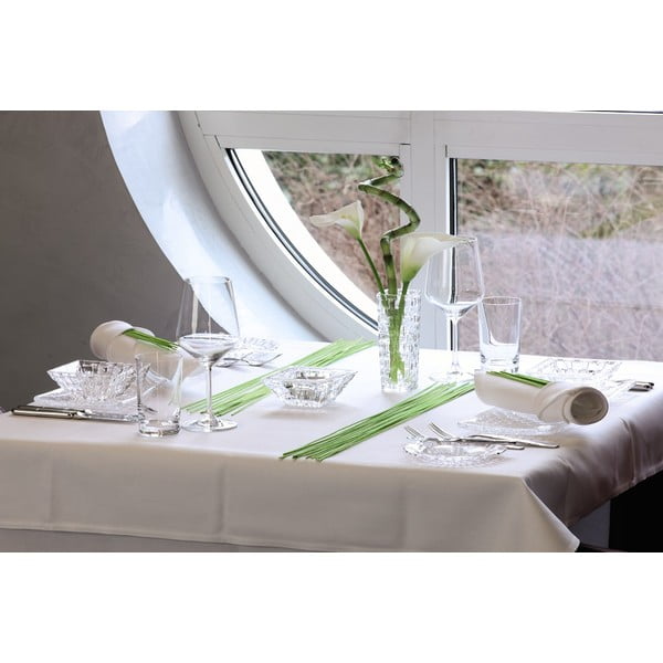 Set di 2 ciotole in cristallo e vassoio da portata Bossa Nova - Nachtmann-image-4