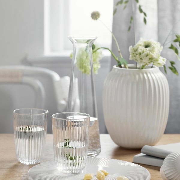 Vaso in ceramica bianca Hammershøi - Kähler Design-image-1