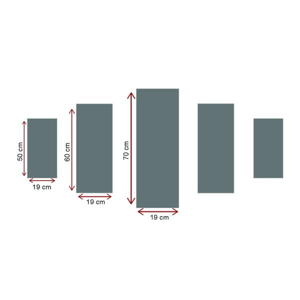 Dipinti in set da 5 pezzi Venice - Wallity-image-4