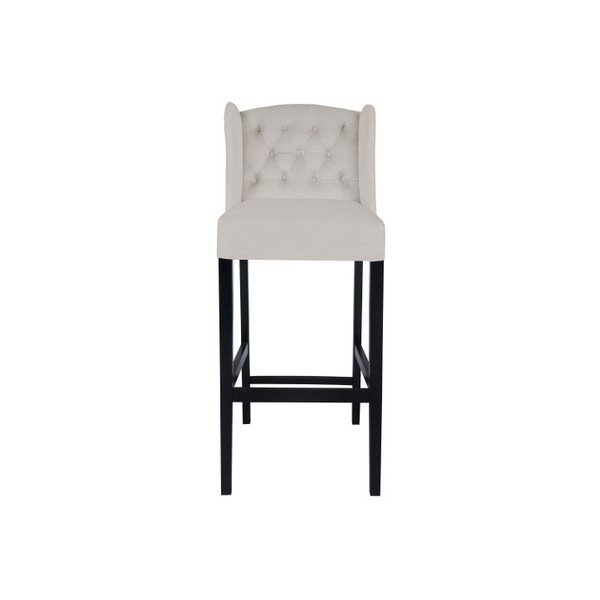 Sedia da bar Roco grigio chiaro - Mazzini Sofas-image-1