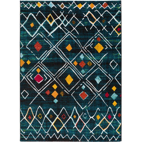 Tappeto verde , 140 x 200 cm Sheki - Universal
