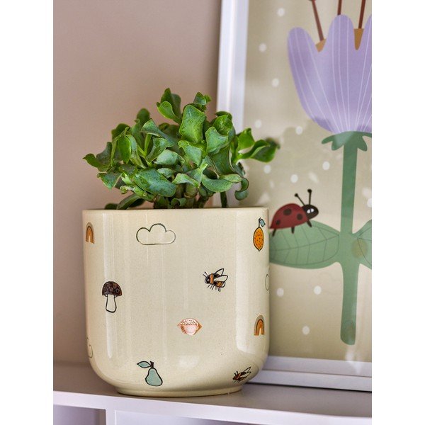 Vaso in gres ø 16 cm Agnes - Bloomingville Mini-image-2