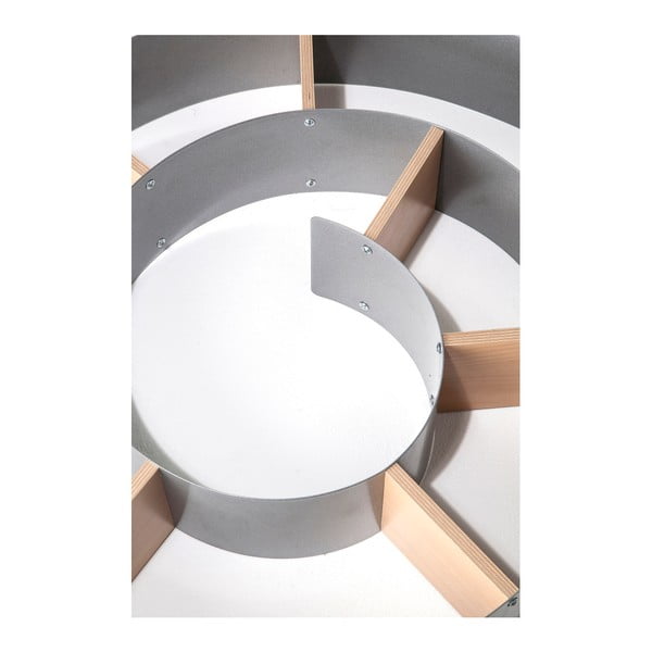 Libreria a parete grigia Snail - Kare Design-image-4