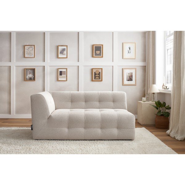Modulo divano beige (angolo sinistro) Kleber - Bobochic Paris-image-1