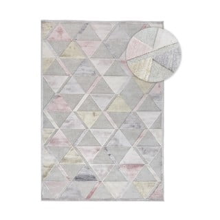 Tappeto grigio , 60 x 110 cm Margot Triangle - Universal