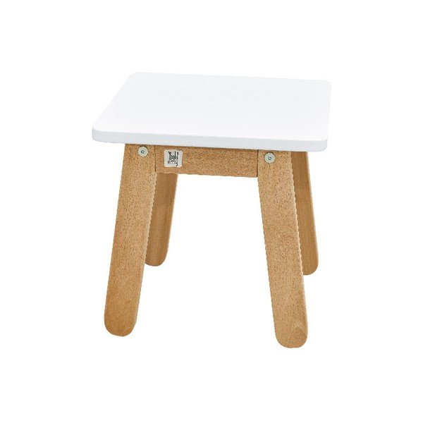 Sgabello bianco per bambini Woody - BELLAMY