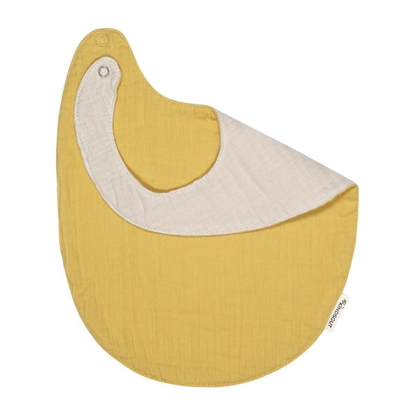 Bavaglino in mussola giallo Oslo - Kindsgut-image-3