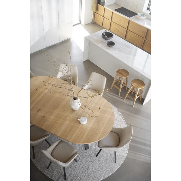 Piatto supplementare per tavolo da pranzo in rovere 135x50 cm Maddock - Rowico-image-2