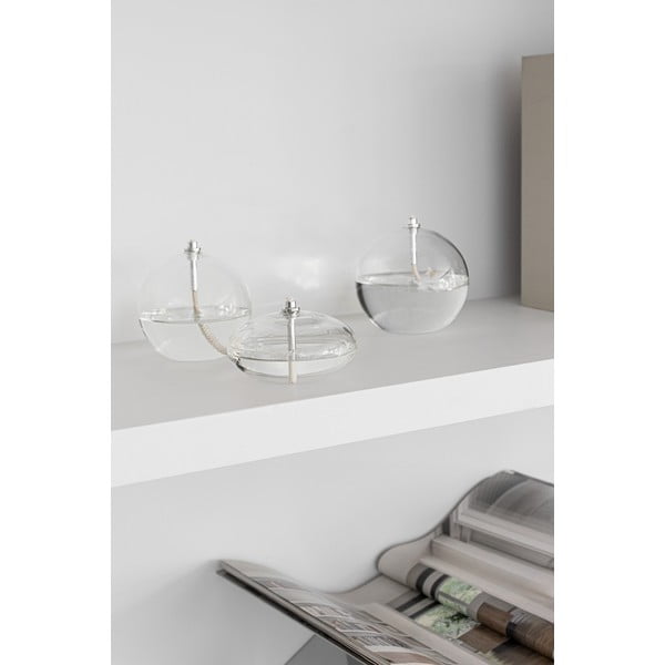 Lampada a olio in vetro (altezza totale 10 cm) Aura – Mette Ditmer Denmark-image-2