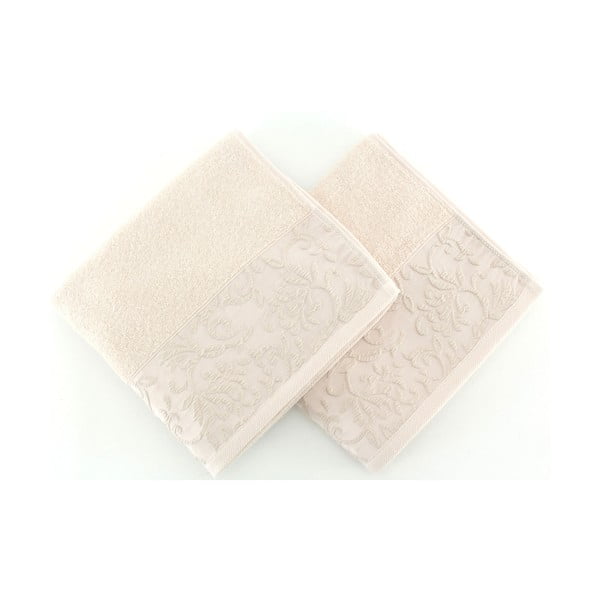 Set di 2 asciugamani in cotone Burumcuk, 50 x 90 cm - Soft Kiss