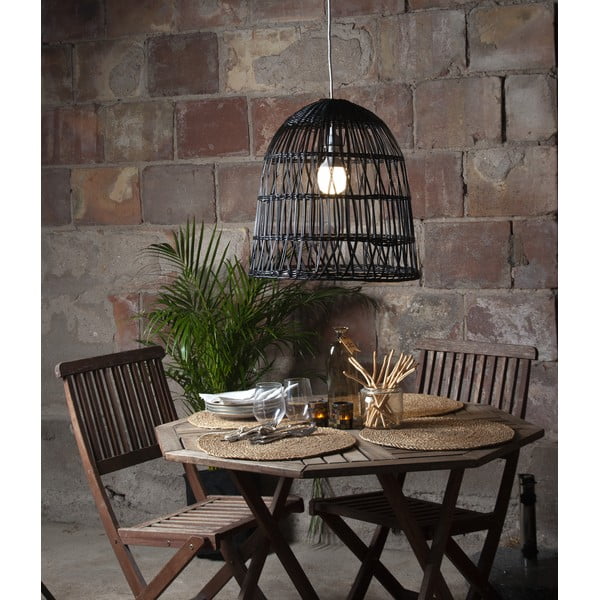 Paralume nero ø 48 cm Knute - Star Trading-image-2